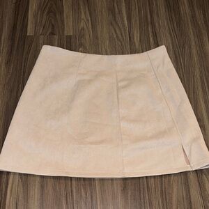 Cupshe Light Peach Mini Skirt